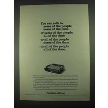 1967 Executone Intercom Ad - Some of the People