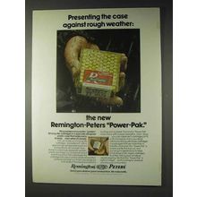 1972 Remington Power-Pak Ammunition Ad - The Case