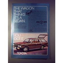 1976 Toyota Corona 5-Door Wagon Ad!