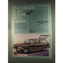 1976 Toyota Corona Wagon Ad - Thinks It's a Sedan