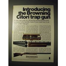 1977 Browning Citori Trap Gun Ad