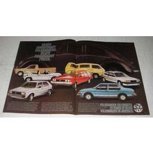 1981 Volkswagen Ad - Rabbit Dasher Vanagon Jetta Pickup