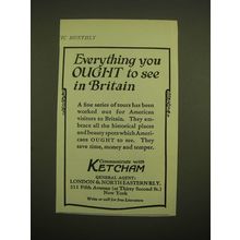 1924 Ketcham London & North Eastern Railway Ad - Everything you ought to see