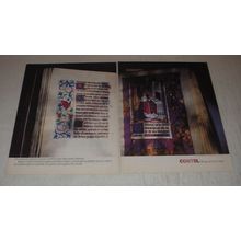 1990 Contel Communications Satellites Ad - reproducing the written word