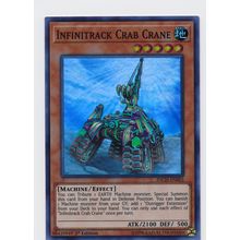 YuGiOh The Infinity Chasers INCH-EN003 Infinitrack Crab Crane 1st Edition