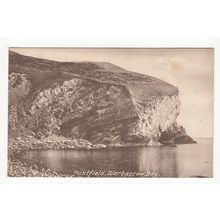 Puntfield Warbarrow or Worbarrow Bay Postcard Dorset Local Publisher H J Chaffey