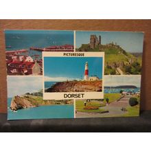 multiview, PICTURESQUE DORSET county unused postcard Colourmaster #
