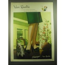 1945 Van Raalte Stockings Ad - Because you love nice things