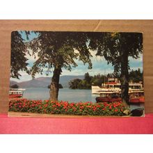 WINDERMERE from BOWNESS, CUMBRIA. used postcard. Colourmaster 1978 pm =