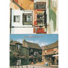 Paint Magic Sussex Artist Shop Arundel Bookshop 2x Postcard s