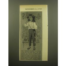 1959 B. Altman & Co. Fashion Advertisement - Our Small World