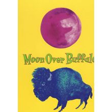 Moon Over Buffalo Walnut Street Theatre USA Advertising Postcard