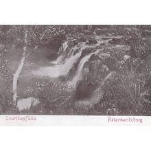 Zwartkop Falls Pietermaritzburg South Africa Old Postcard