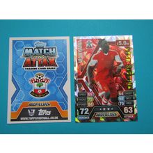 246. Victor Wanyama FOIL - Southampton - Match Attax 2013/14 Football Card EF1