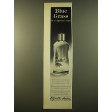1961 Elizabeth Arden Blue Grass Flower Mist Advertisement