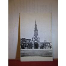 THE AQUARIUM, BRIGHTON, SUSSEX used antique postcard 1908 pm =