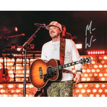 Autographed Morgan Wallen 8 x 10 Photo Signed Nice
