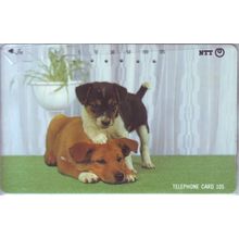 Puppies V5 Japan NTT Phone Card