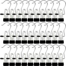 Boot Hangers for Closet, 100 Pack Hanging Clips Hook Clothes Pins for Laundry, H