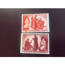 ICOLLECTZONE Belgium B334-335 VF hinged