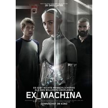 Ex Machina (2015)_4 Movie Film Poster Canvas iconic design