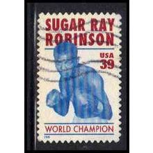 Used 4020 39c Sugar Ray Robinson Very Fine W4814