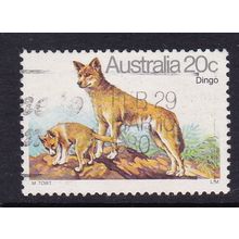 AUSTRALIA 1980 DOGS DINGO 20c USED SG729