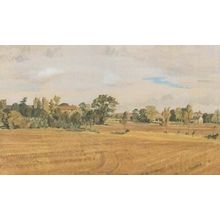 Essex Layer Marney Towers Watercolour Wick John Doyles Painting Rare Postcard