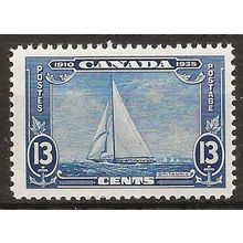 Canada 1935 SG340 13c Blue Mounted Mint (album page remainders) ..