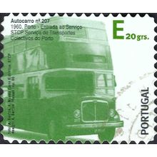 PORTUGAL, ROAD, Porto double deck 1960, green 2009, E 20gm