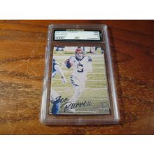 2020 Panini Chronicles, Graded Mint 9, JOE BURROW, Luminance, Rc