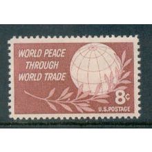 1129 8c Peace Through Trade Fine MNH MA1073 (5)