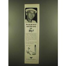 1965 Ben Hogan Sure-Out Wedge Golf Club Ad - Sand Traps