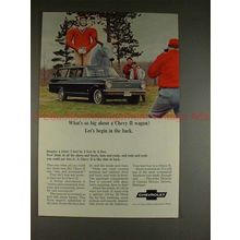 1965 Chevrolet Chevy II Wagon Ad - Begin in the Back!!
