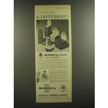 1964 Nobel Cigars Ad - Danish & Different