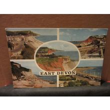 EAST DEVON used postcard multiview ..by J. Salmon 1981 pm =