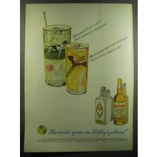 1948 Gilbey's Gin and Spey Royal Scotch Ad - When you ask for gin or scotch
