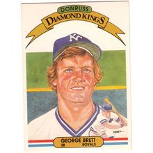 1982 Donruss baseball Kansas City Royals team set 24 cards