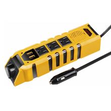 CONVERTIDOR INVERSOR ONDA MODIFICADA 150W DE 12V DC A 120V 60HZ 300W DE PICO