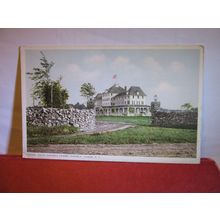 HOTEL AUSABLE CHASM, NEW YORK CITY, USA unused antique postcard #