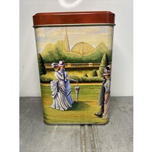 Edwardian EMPTY Collectable Tin Container.,