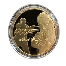 007 James Bond Walther PPK Death Spiral Sniper Scope Commemorative Gold Coin