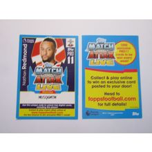 PRO11. Nathan Redmond - Southampton - Match Attax 2017/18 Football Card EF1