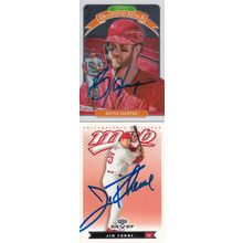 BRYCE HARPER & JIM THOME GRAPH2020/03 PHILADELPHIA PHILLIES WORLD CHAMPIONS