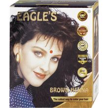 12 x EAGLE'S Henna for hair -BROWN / 12 pcs. X 10 gr/ 'New' Made in Germany!