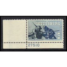 1180 5c Gettysburg Fine MNH P#S LL 27510 ZA2999