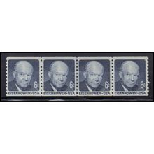 1401 6c Dwight Eisenhower Fine MNH CL S/4 KA9073