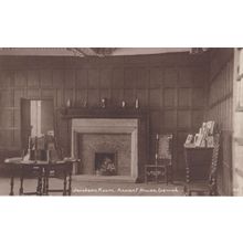 Jacobean Room Ancient House Ipswich Suffolk Antique Postcard
