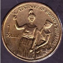2003 Australia 1 Dollar coin Women's Suffrage