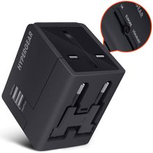 All-in-one World Travel Adapter[ Black ]